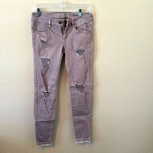 American Eagle super low jegging